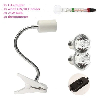 25W UVA&uvb adjust temperature lamps turtle reptile Heat