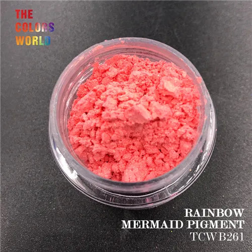 TCT-088 Mermaid Rainbow Pigment Mirror Pigment Chrome Aurora