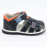Cute eagle Summer Boys Orthopedic Sandals Pu Leather