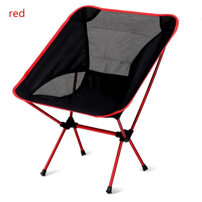 Lightweight Compact Folding Camping Backpack Chairs, Portable Foldable