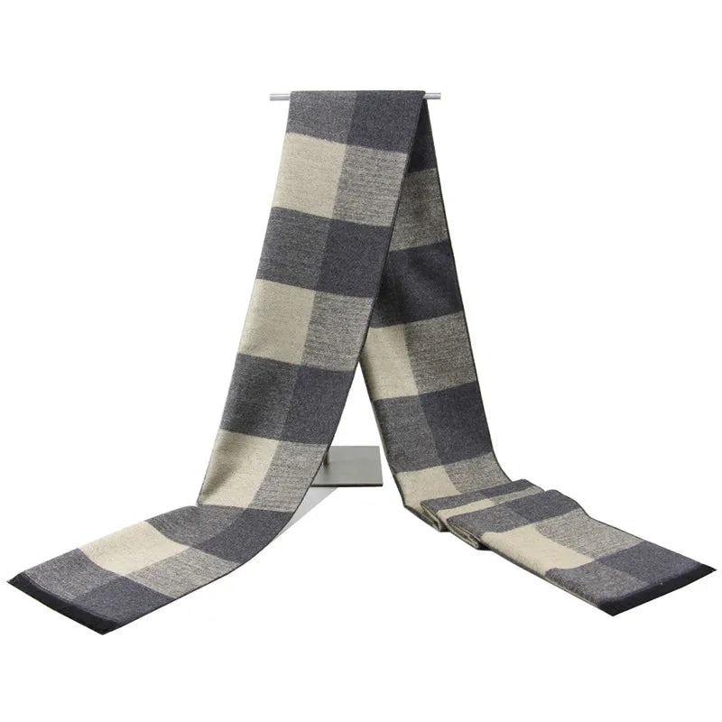 Newest fashion design casual scarves winter Men's cashmere