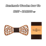Mahoosive New Floral Wood Bow Ties for Men