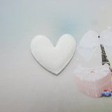 100pcs/lot DIY Velvet Heart padded applique Crafts with