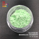 TCT-088 Mermaid Rainbow Pigment Mirror Pigment Chrome Aurora