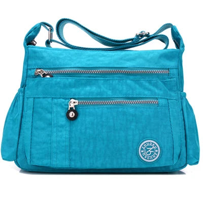 Luxury Women Messenger Bag Waterproof Nylon Shoulder Bags