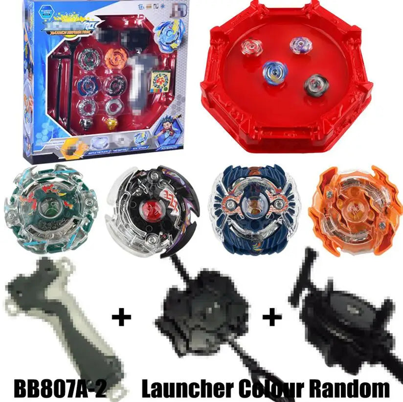 B-X TOUPIE BURST BEYBLADE 4pcs/Set Spinning Top 4D