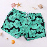 Men's Printed Board Shorts Quick Dry Beach Shorts