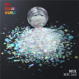 TCT-093 Mix Shape Mix Size Nail Glitter