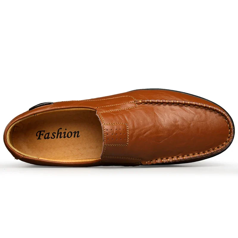 Leather Men Casual Shoes Men's Loafers Moccasins Breathable