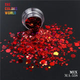 TCT-093 Mix Shape Mix Size Nail Glitter