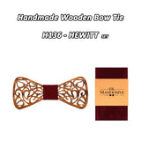Mahoosive New Floral Wood Bow Ties for Men
