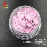 TCT-088 Mermaid Rainbow Pigment Mirror Pigment Chrome Aurora