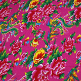 100 Cotton Textile Ethnic Chinese Traditional Big Peony