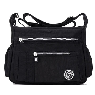 Luxury Women Messenger Bag Waterproof Nylon Shoulder Bags