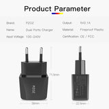PZOZ Usb Charger Travel EU Plug 2a Fast