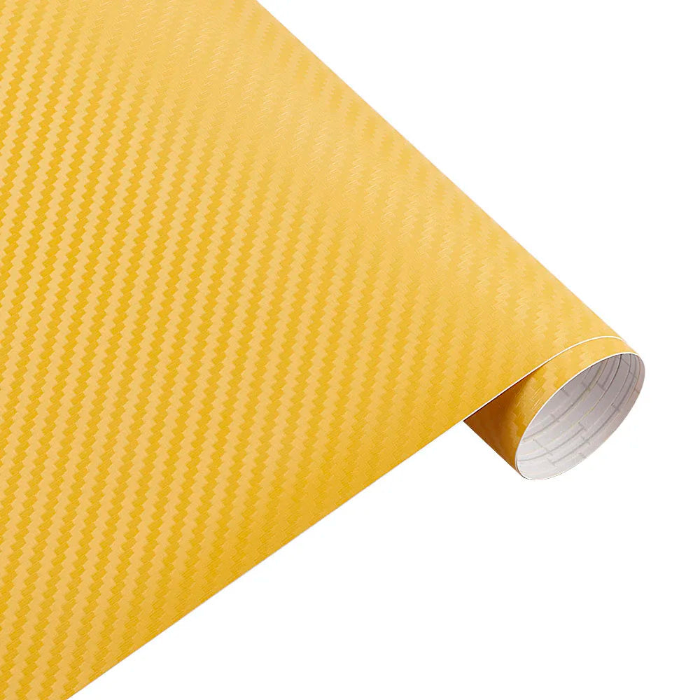 30cmx127cm 3D Carbon Fiber Vinyl Car Wrap Sheet