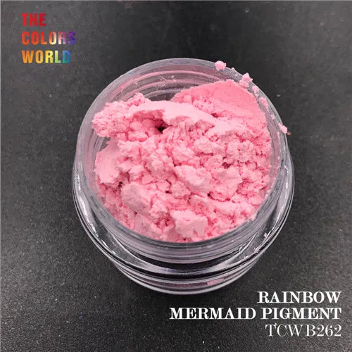 TCT-088 Mermaid Rainbow Pigment Mirror Pigment Chrome Aurora