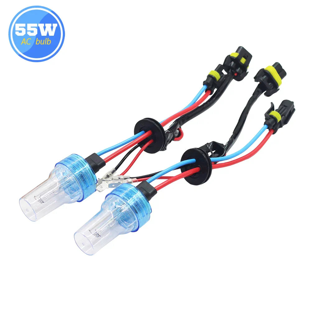 Xenon H7 H1 9005 HB3 9006 HB4 H3 H8 H9 H11 881 880 9012 HIR2 55W Car Light HID Xenon Kit AC Ballast Bulb Auto Headlight Fog Lamp