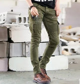 Green Black Denim Biker jeans Mens Skinny 2024