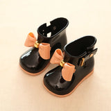 YATFIML Fashion baby girl rain boots PVC waterproof