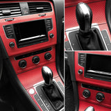 30cmx127cm 3D Carbon Fiber Vinyl Car Wrap Sheet