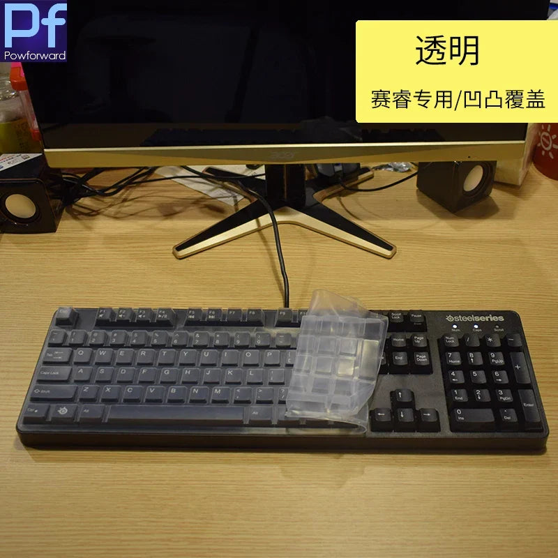 Desktop PC keyboard covers Silicone dustproof clear Keyboard