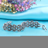 Vintage Black Crystal Eyes Bracelets For Women Accessories
