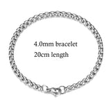 10pcs/lot 316 Stainless Steel Necklace and Bracelet Chain