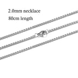 10pcs/lot 316 Stainless Steel Necklace and Bracelet Chain