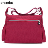 Luxury Women Messenger Bag Waterproof Nylon Shoulder Bags