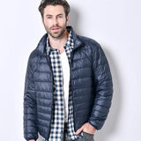 FGKKS Autumn Lightweight Thin Duck Down Jacket Men