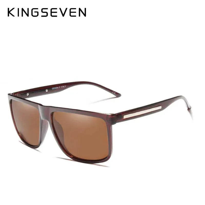 KINGSEVEN BRAND DESIGN Sunglasses Men Male Polarized Sunglasses