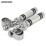 1-1/4" Chrome Motorcycle Highway Foot Pegs for Harley Chopper