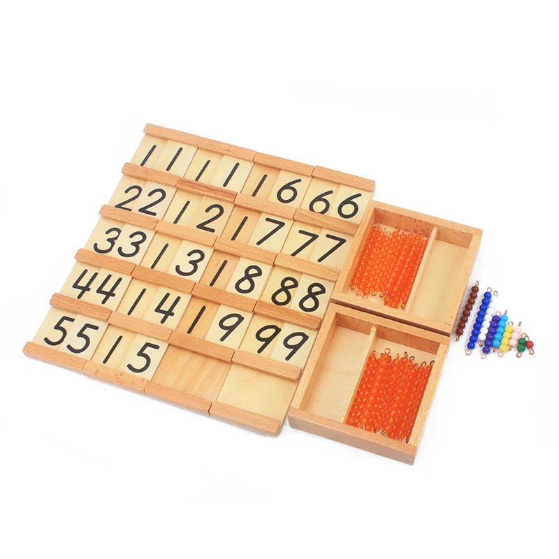 Montessori Teaching Math Toys Teens and Tens Seguin