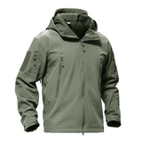 TACVASEN Winter Waterproof Fleece Lined Jackets Men's Safari