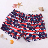 Men's Printed Board Shorts Quick Dry Beach Shorts