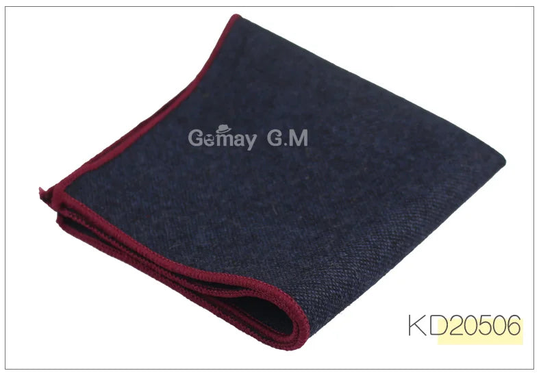 High Quality Hankerchief Scarves Business Suit Hankies Wool