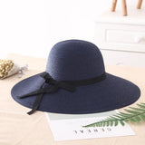 2018summer straw hat women big wide brim beach