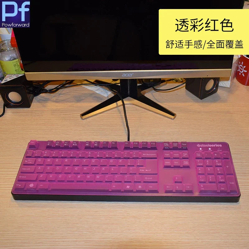 Desktop PC keyboard covers Silicone dustproof clear Keyboard