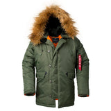 2023 Winter N3B Long Tactical Puffer Coat