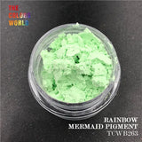 TCT-088 Mermaid Rainbow Pigment Mirror Pigment Chrome Aurora