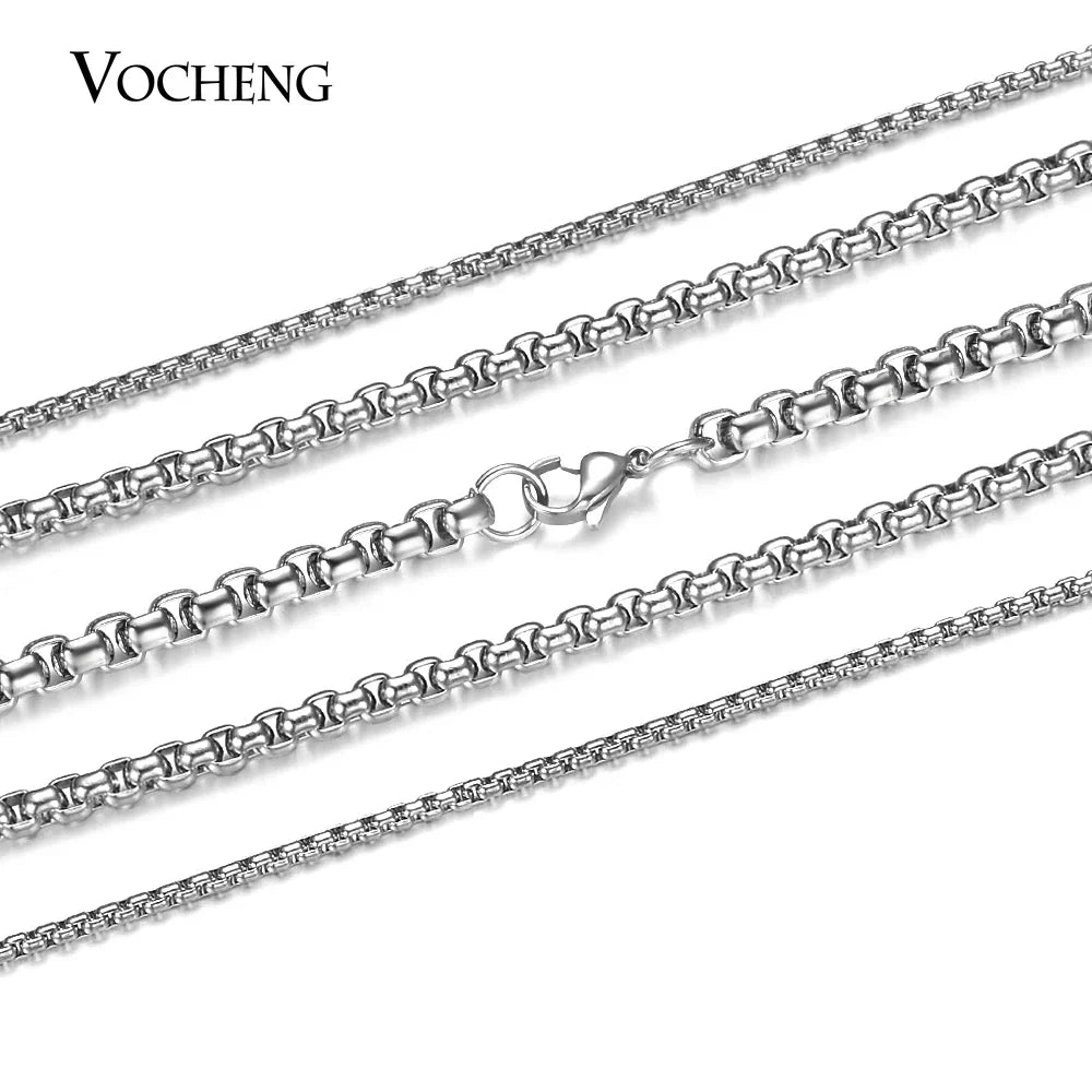 10pcs/lot 316 Stainless Steel Necklace and Bracelet Chain