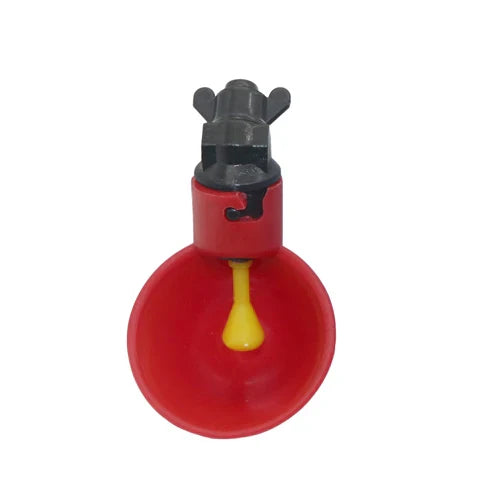100 Pcs Red/Blue Automatic Chicken Drinking Fountains with