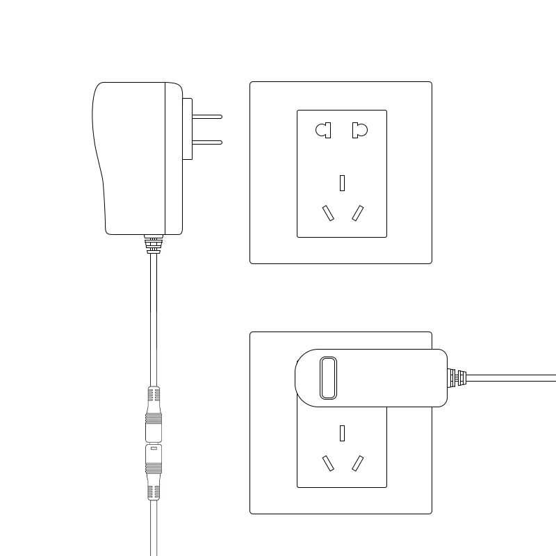 GAOMON Original UK EU US AU Adapter for