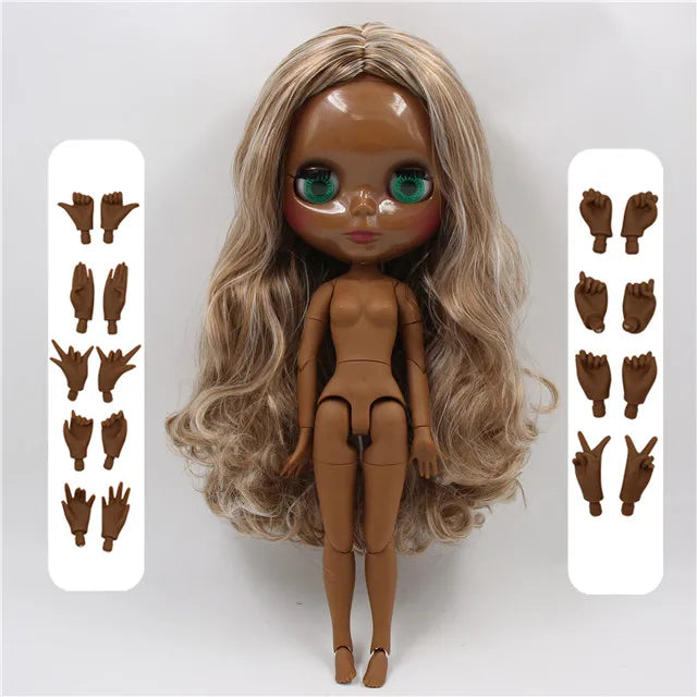 ICY DBS Blyth doll joint body brown mix