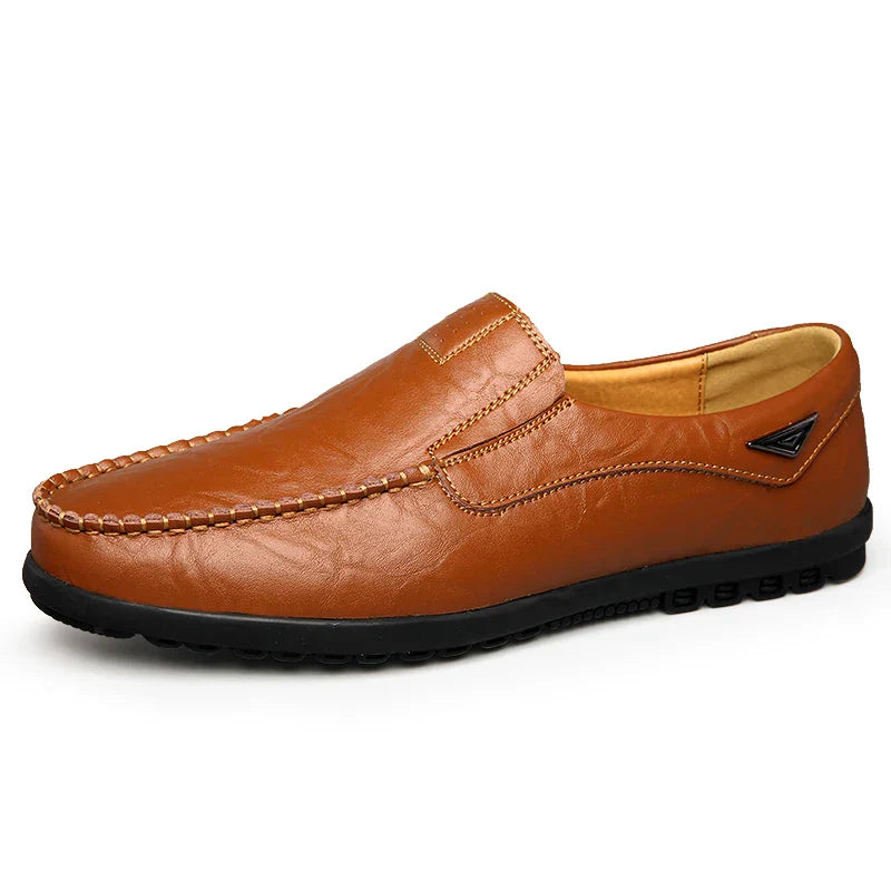 Leather Men Casual Shoes Men's Loafers Moccasins Breathable