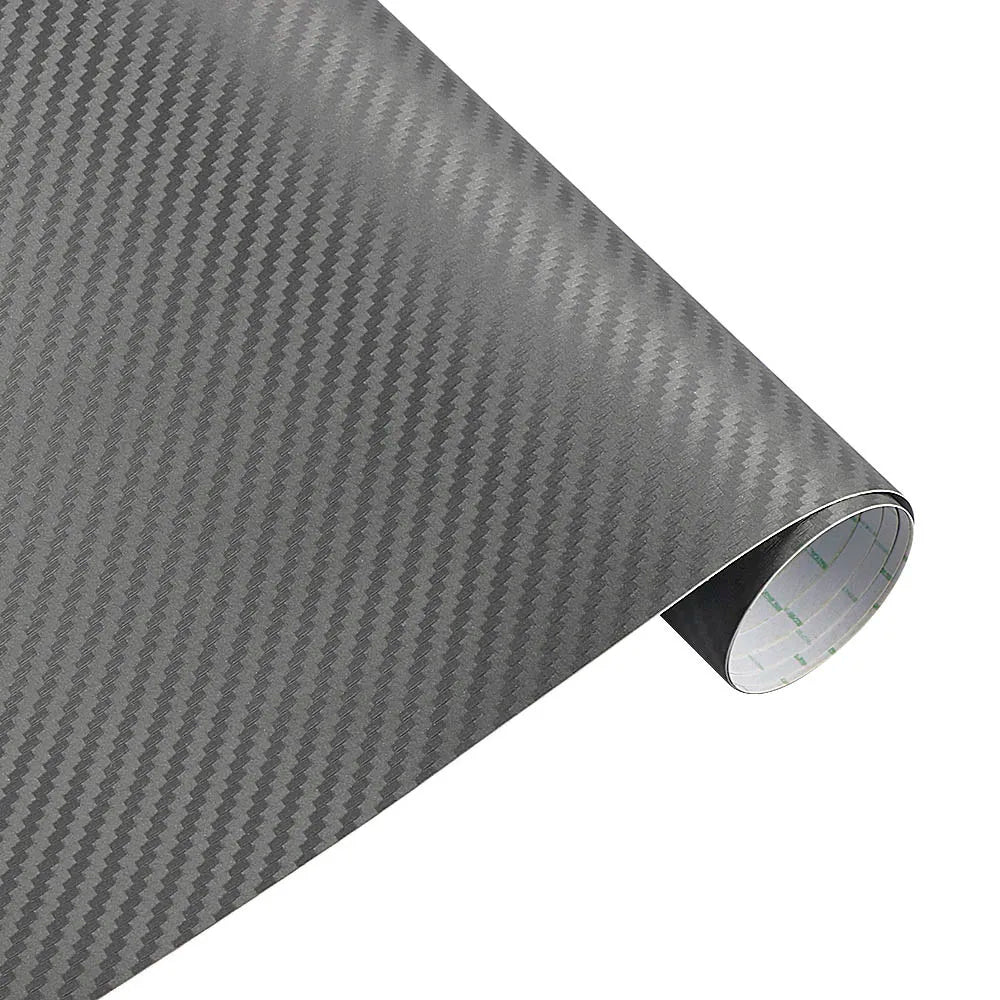 30cmx127cm 3D Carbon Fiber Vinyl Car Wrap Sheet