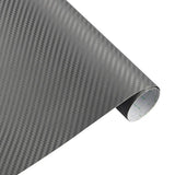 30cmx127cm 3D Carbon Fiber Vinyl Car Wrap Sheet