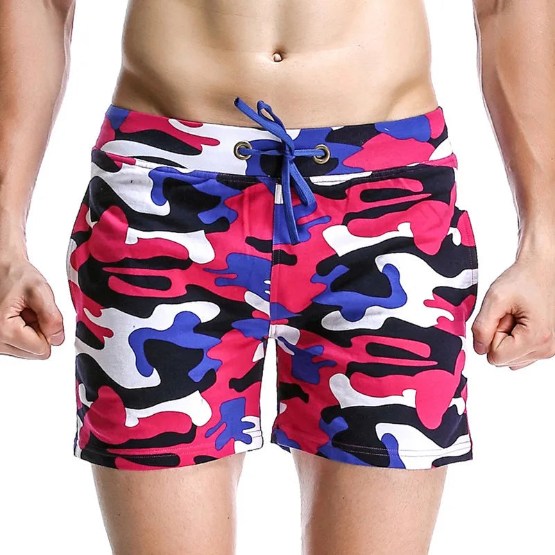SEOBEAN Men's Camo Casual Shorts Summer Style Fashion