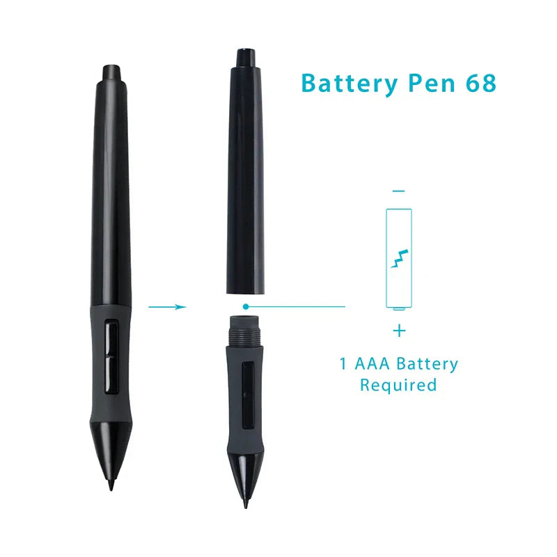 Huion Battery Pen P68 PEN68 Digital Pen Stylus